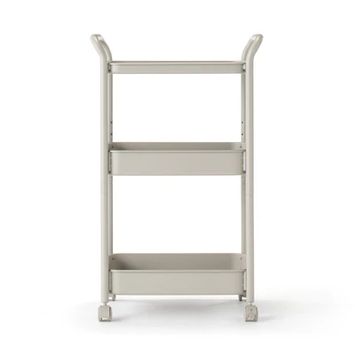 Steel Pipe Wheeled Rack Utility Cart