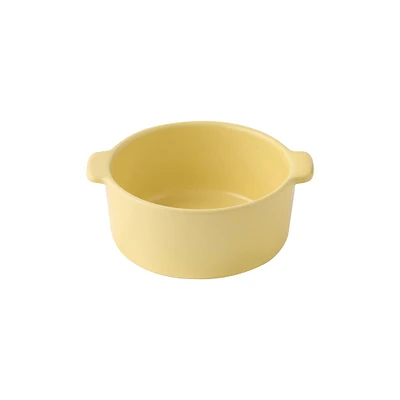 Stoneware Bowl Extra Large Dia. 15.8 cm - Light Yellow