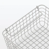 Steel Pipe Storage Rack Basket Set - Warm Grey
