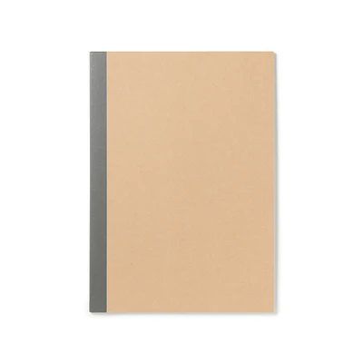 Recycled Paper Notebook 7mm Lined B5