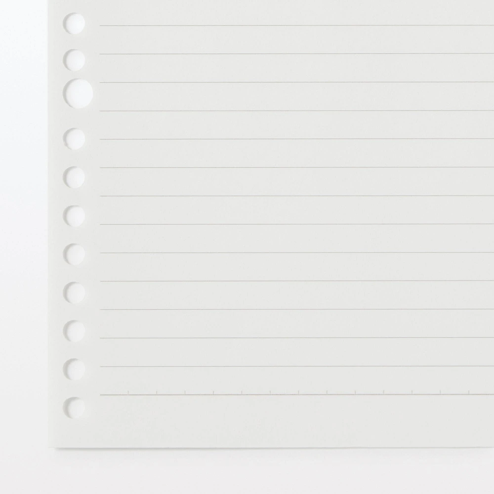 Planted Tree Paper Bleed Proof Loose-Leaf Paper in Case - 7mm Lined B5