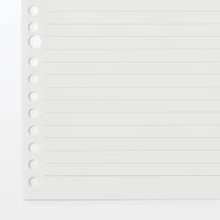 Planted Tree Paper Bleed Proof Loose-Leaf Paper in Case - 7mm Lined B5