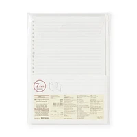 Planted Tree Paper Bleed Proof Loose-Leaf Paper in Case - 7mm Lined B5