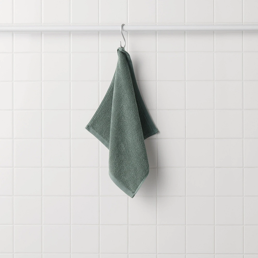 Twin Pile with Loop Hand Towel - Green