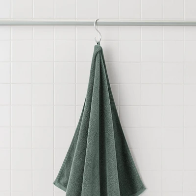 Twin Pile with Loop Bath Towel - Green
