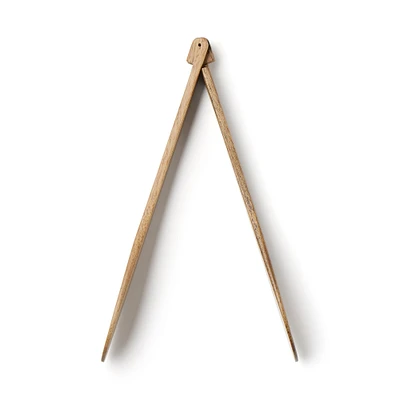 Acacia Foldable Tongs Large