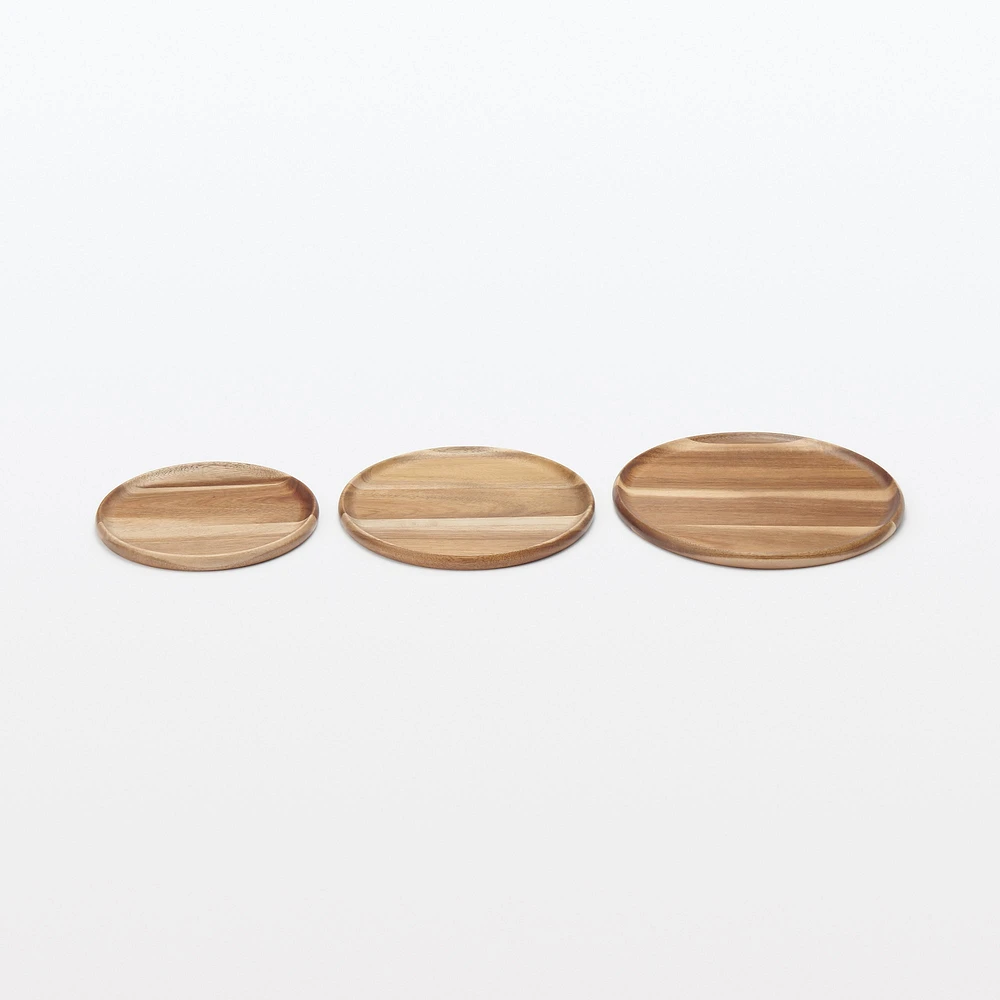 Acacia Plate/Round Cutting Board