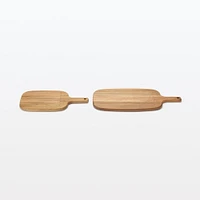 Acacia Double-Sided Cutting Board with Handle