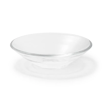 Soda Glass Shallow Bowl