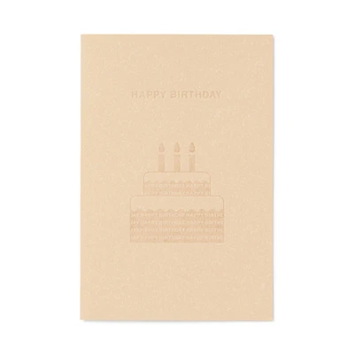 Message Card - Cake