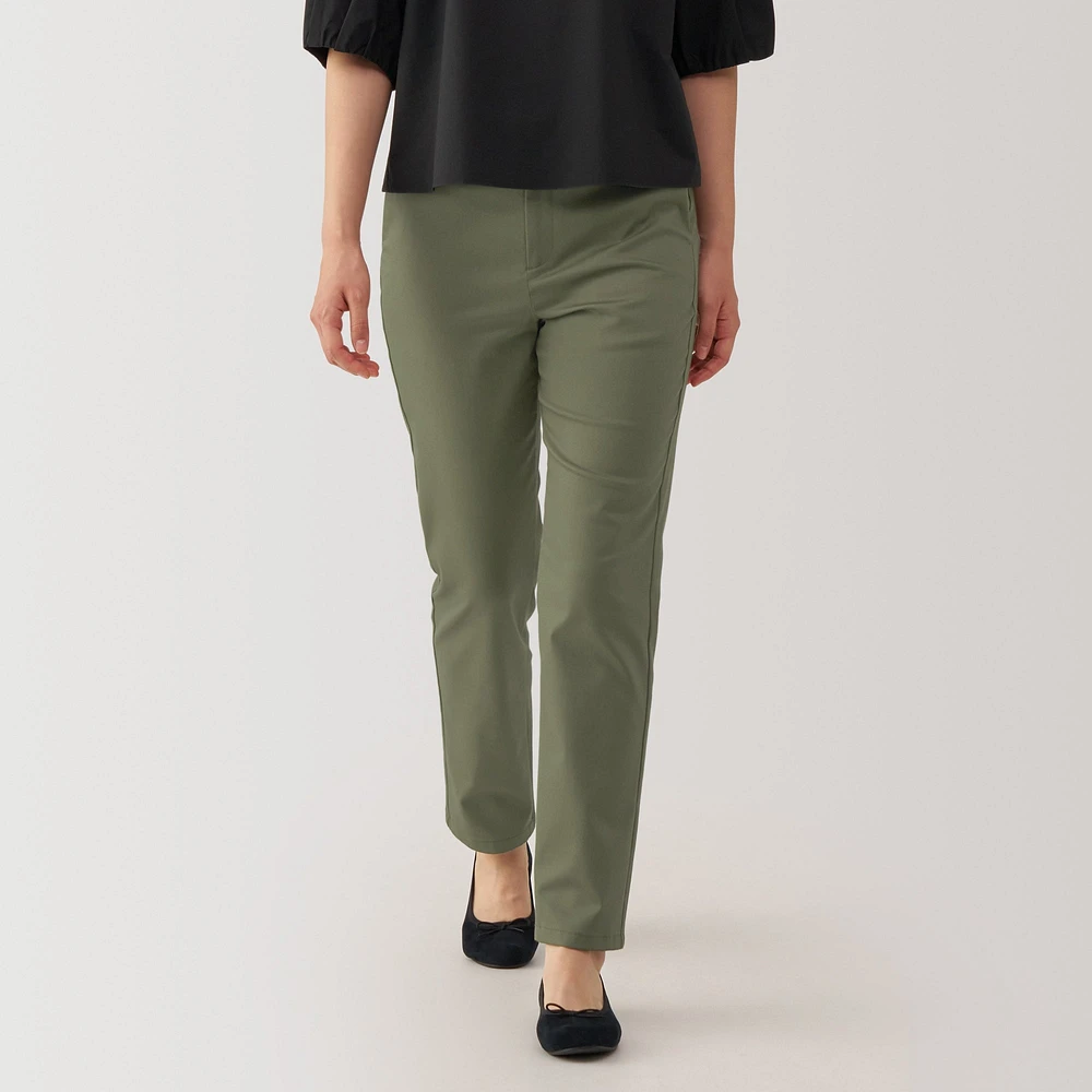 Women's Stretch Chino Slim Tapered Pants