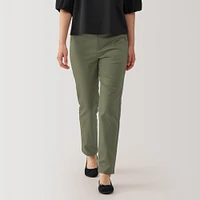 Women's Stretch Chino Slim Tapered Pants
