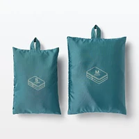 Polyester Gusset Case Double - Dark Green