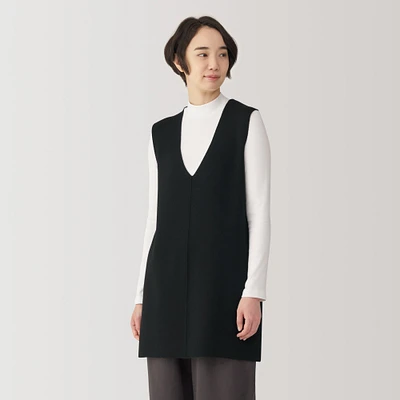 Women's Washable Milano Ribbed Long Vest
