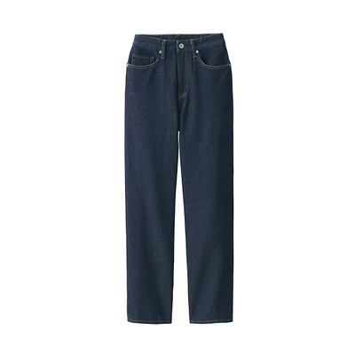 Women's Kapok Blend Denim Straight Pants