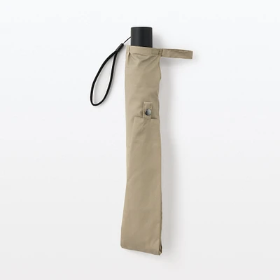All-Weather 2-Way Foldable Umbrella Beige