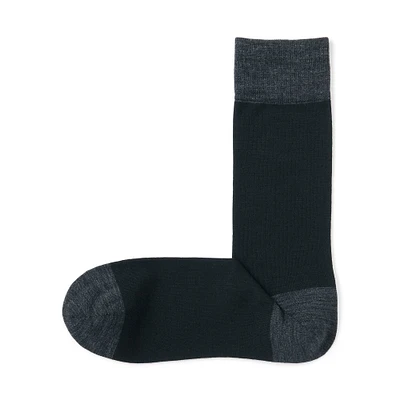 Right Angle Lustrous Wool Mix Thin Socks