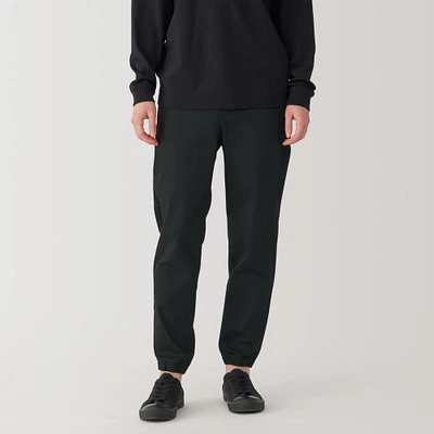 Men's Super Stretchy Denim Jogger Sweatpants - Black