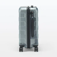 Adjustable Handle Hard Shell Suitcase 36L - Translucent | Carry-On