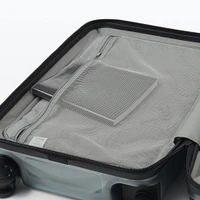 Adjustable Handle Hard Shell Suitcase 36L - Translucent | Carry-On