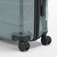 Adjustable Handle Hard Shell Suitcase 36L - Translucent | Carry-On