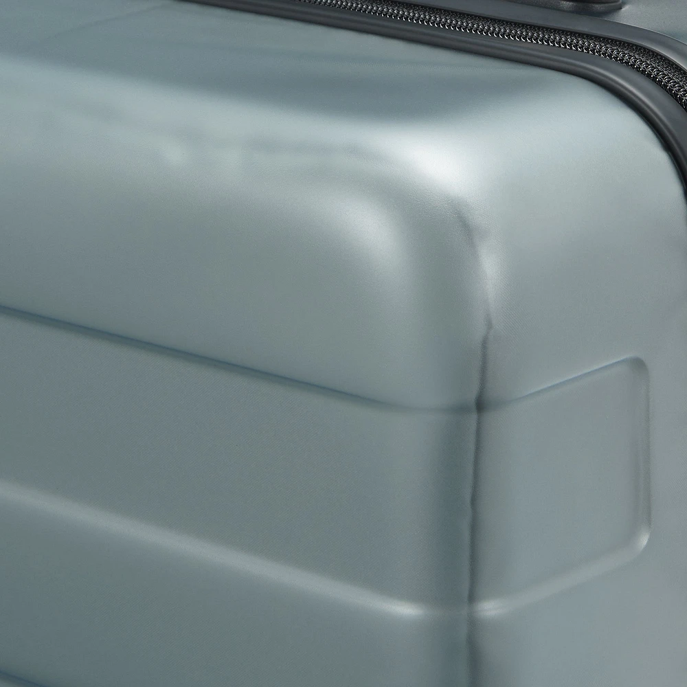 Adjustable Handle Hard Shell Suitcase 36L - Translucent | Carry-On
