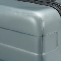 Adjustable Handle Hard Shell Suitcase 36L - Translucent | Carry-On