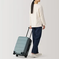 Adjustable Handle Hard Shell Suitcase 36L - Translucent | Carry-On