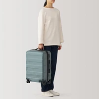 Adjustable Handle Hard Shell Suitcase 36L - Translucent | Carry-On