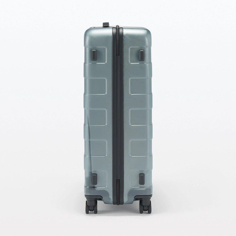 Adjustable Handle Hard Shell Suitcase 75L - Translucent | Check-In