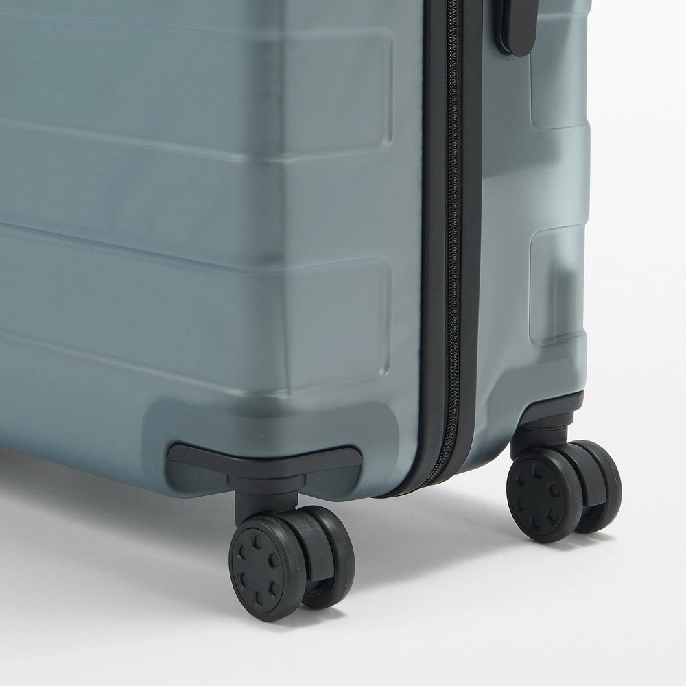 Adjustable Handle Hard Shell Suitcase 75L - Translucent | Check-In