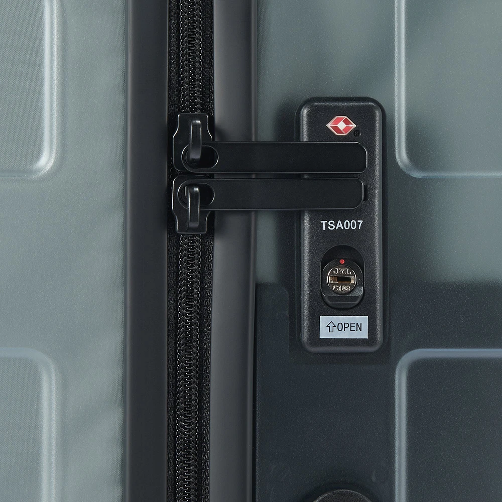 Adjustable Handle Hard Shell Suitcase 75L - Translucent | Check-In