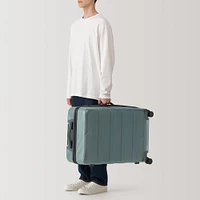 Adjustable Handle Hard Shell Suitcase 75L - Translucent | Check-In