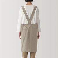 Plain Weave Cotton Shoulder Strap Apron