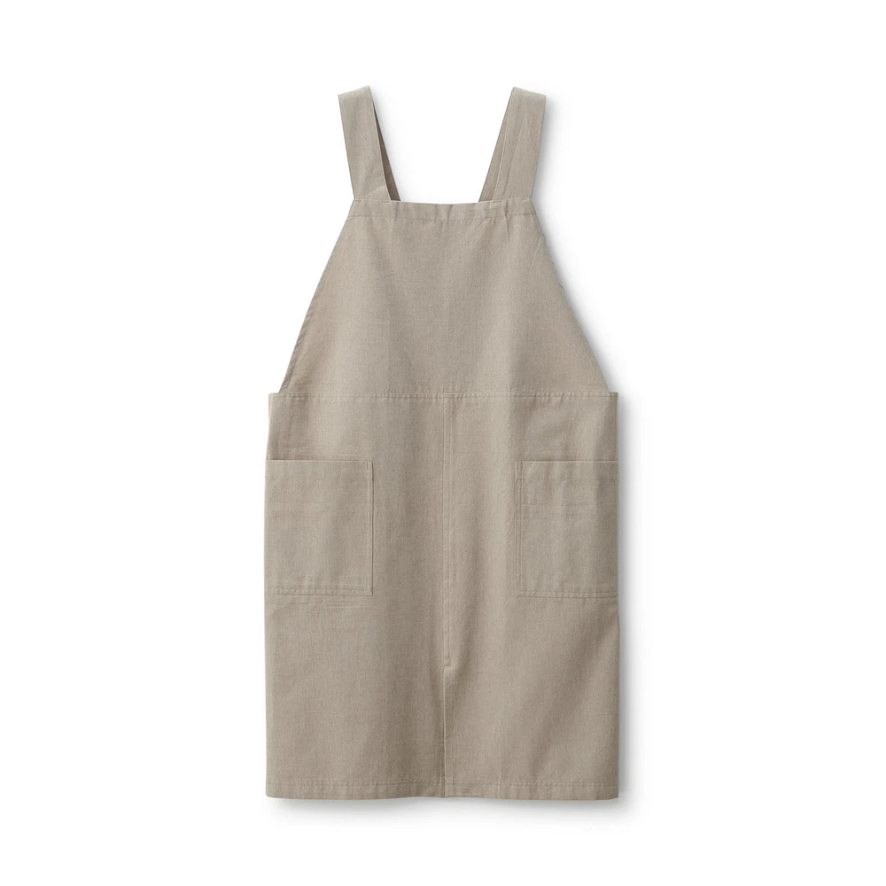 Plain Weave Cotton Shoulder Strap Apron