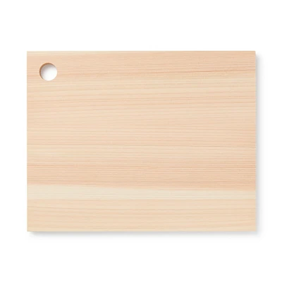 Hinoki Chopping Board Thin with Hang Hole