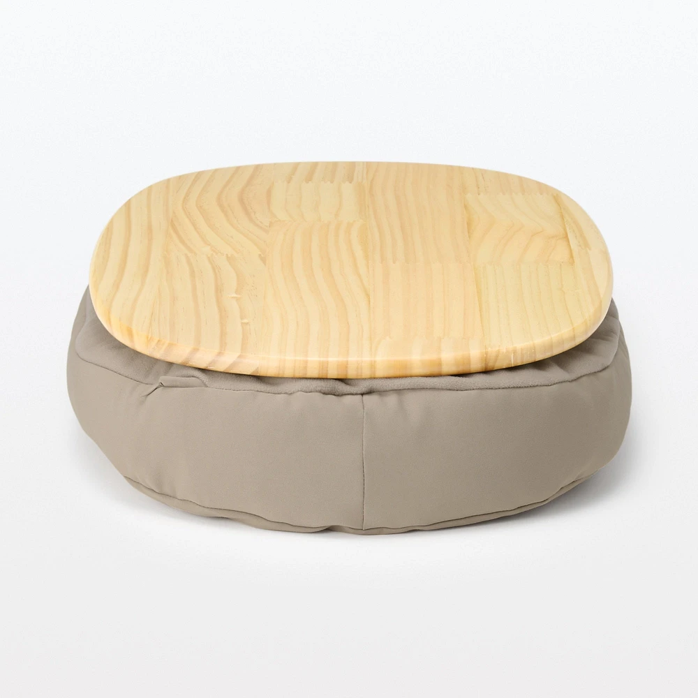 Lap Desk Cushion - Grey Beige