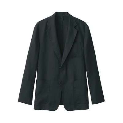 Men's Washed Linen Jacket