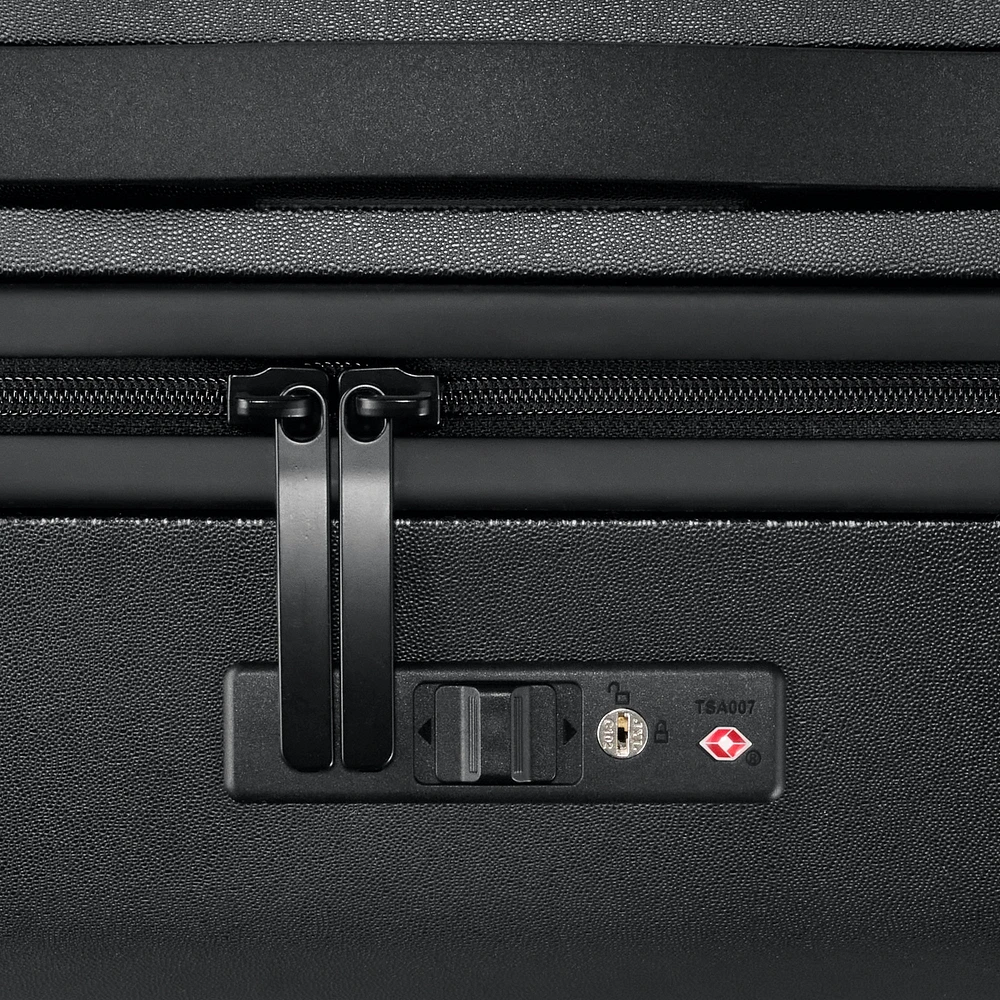 Adjustable Handle Front Open Hard Suitcase 32L | Carry-On