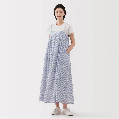 Women's Block Print Camisole Dress