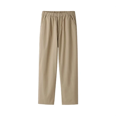 Women's Washed Cotton Easy Tapered Pants