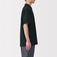 Men's Washed Pique Short Sleeve Polo Shirt