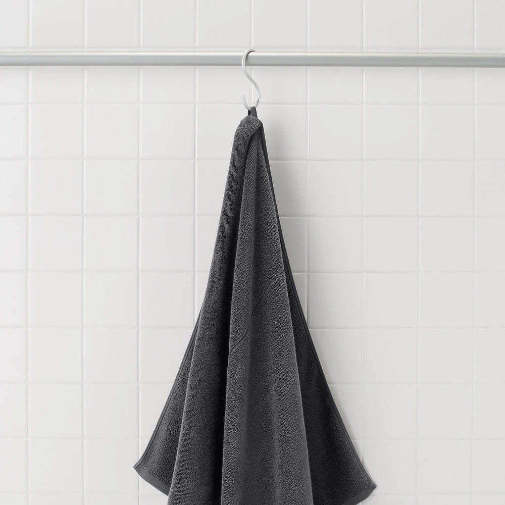 Twin Pile Large Bath Towel with Loop