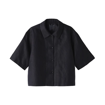 Women's Hemp Blend Twill Short Sleeve Shirt