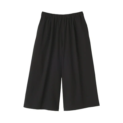 Women's Breathable Seersucker Easy Cropped Pants
