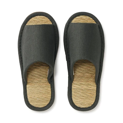 Igusa Open Toe Slippers