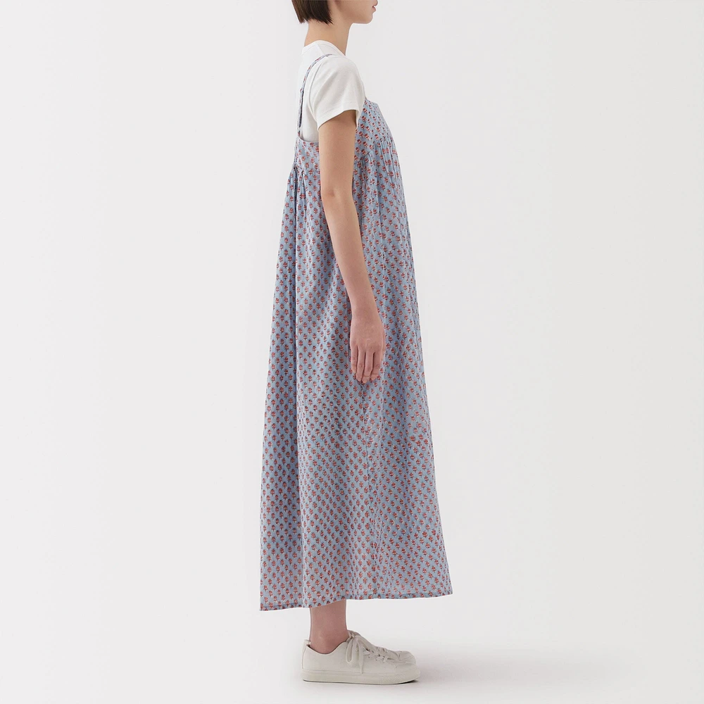Women's Block Print Camisole Dress