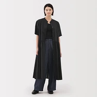 Women's Hemp Cotton Short Sleeve Dress