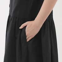 Women's Hemp Cotton Short Sleeve Dress