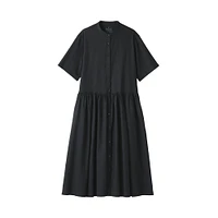 Women's Hemp Cotton Short Sleeve Dress